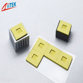 1mm Thickness Easily Attached 35shore00 Thermal Conductive Pad 10.2 MHz TIF™140-20-19E With Natural Adhesive