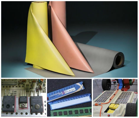 Thickness 0.457mm Thermal Insulation Pad Thermal Insulation Materials In Power Semiconductors
