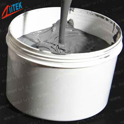 열 전도성 합성 윤활제 -45℃ - 200℃는 ² /W0.009℃에서 @ 채워진 실리콘 기름 50 psi (344 KPa) 금속 산화물 결코 말리지 않습니다