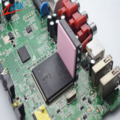 Application In Electronic Parts High Thermal Conductivity 3w Thermal Conductive Silicone Pad