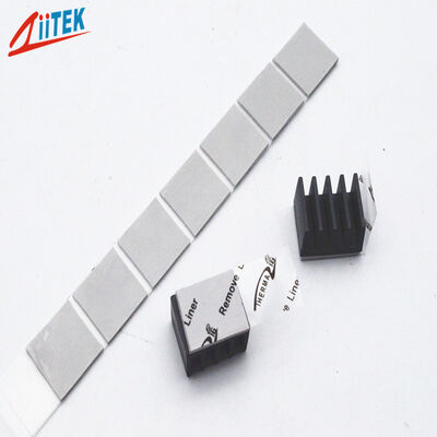 Self-Adhesive Thermal Silicone Conductive Pad 7.5W For AI Processors AI Servers Heat Dissipation