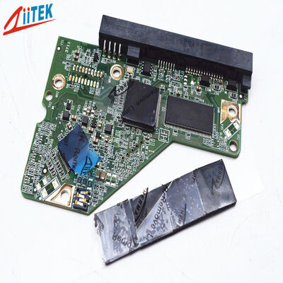 GPU CPU 냉각 패드용 열 실리콘 절연 패드 0.5MM-5.0MM, 낮은 열 저항