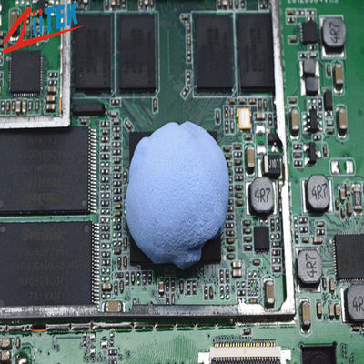 Blue 3W Thermally Conductive Gel Thermal Gap Filler High Viscosity For Micro Heat Pipe