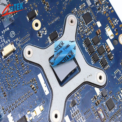Ul 인정 2.5mm 열 간격 패드 실리콘 열 파이프 열 솔루션
