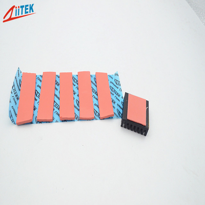-50 ~ 200℃ 세라믹 충전 실리콘 고무 핑크색 열전도성 PAD 2.0 W/MK